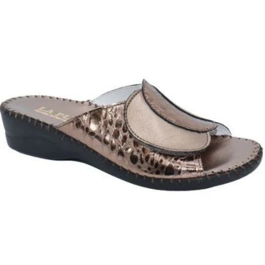 La Plume - Paola Adjustable Leather Slide
