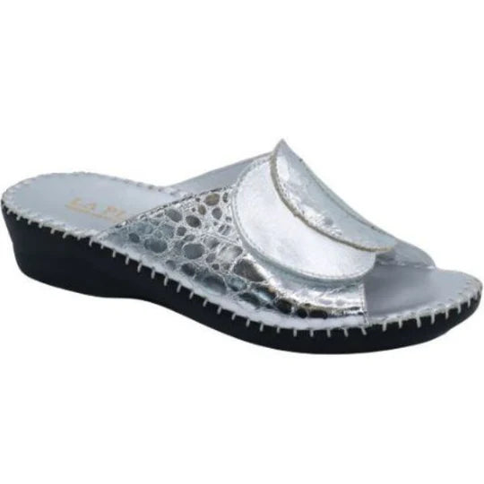 La Plume - Paola Adjustable Leather Slide
