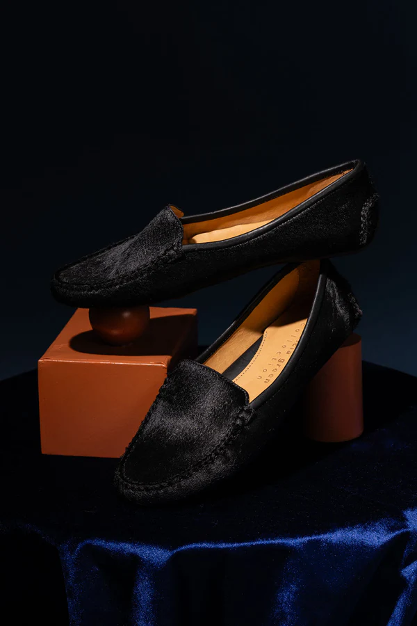 Patricia Green - Jillian Driving Moccasin in Haircalf