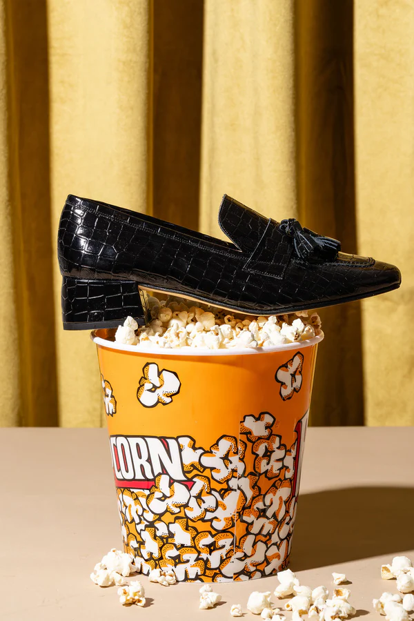 Patricia Green - Beckham Block Heel Tassel Loafer