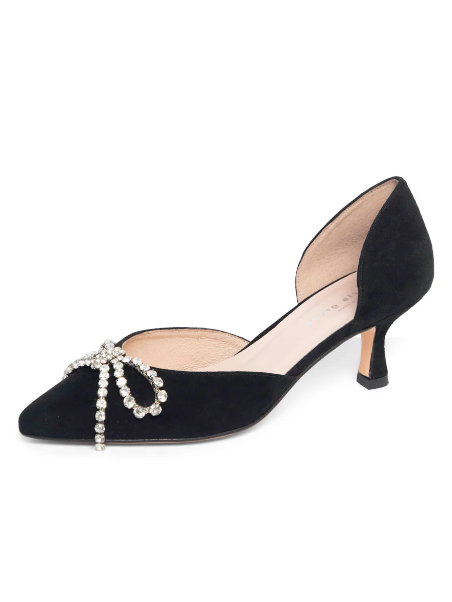 Patricia Green - Bella Crystal Bow d'orsay kitten heel
