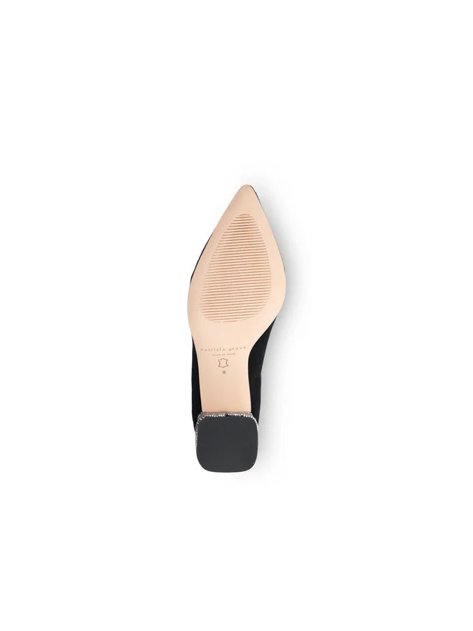 Patricia Green - Estelle crystal wrapped block heel