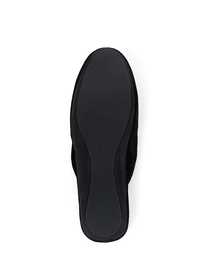 Patricia Green - Queen Bee Embroidered Velvet Slipper