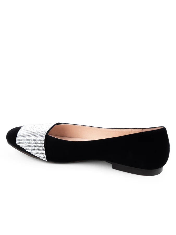 Patricia Green - Milan Crystal Embellished Flat