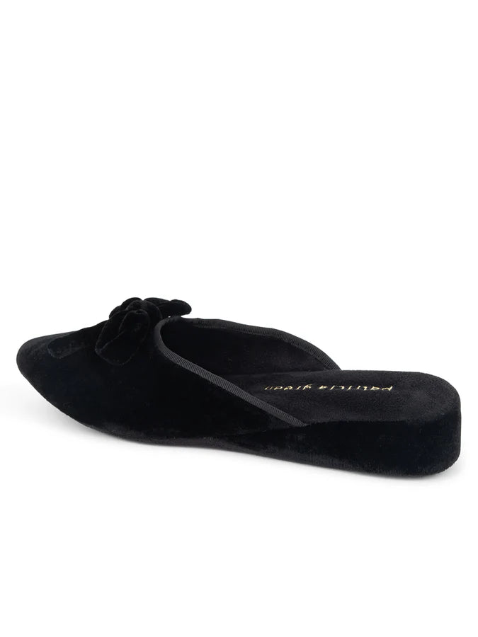 Patricia Green - Bardot Velvet Slip-On Slipper
