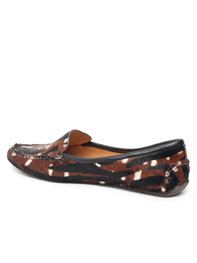 Patricia Green - Jillian Driving Moccasin in Haircalf