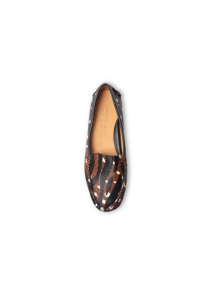 Patricia Green - Jillian Driving Moccasin in Haircalf