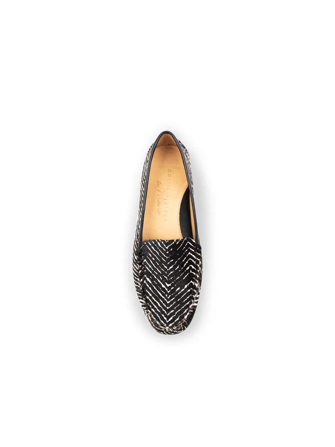 Patricia Green - Jillian Driving Moccasin in Haircalf