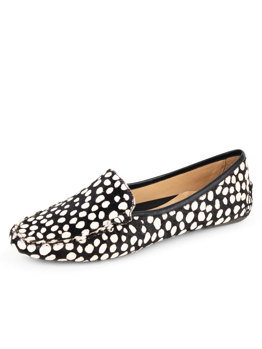 Patricia Green - Jillian Driving Moccasin in Haircalf