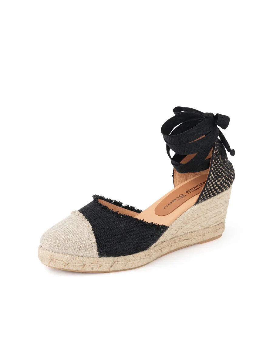 Patricia Green - Elle Cap Toe Lace Up Espadrille