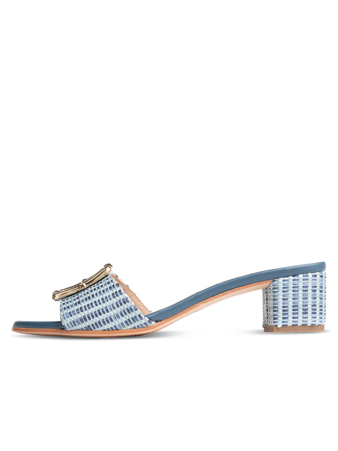 Patricia Green - Riviera Bamboo Block Heel Sandal