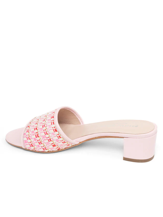Patricia Green -  Harper Raffia Block Heel Sandal