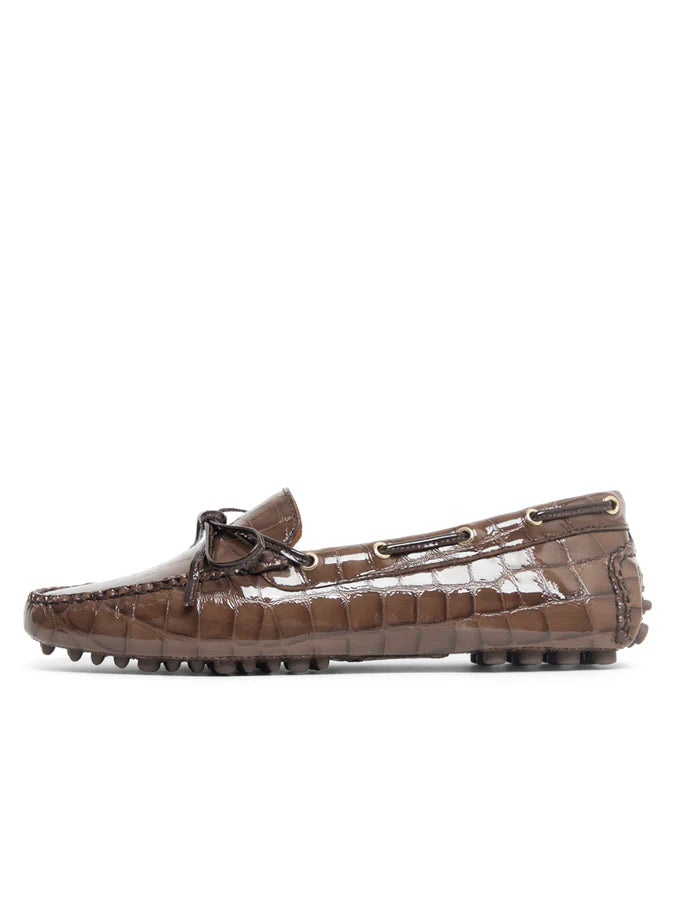 Patricia Green - Henley Boat Shoe Driver in Croc