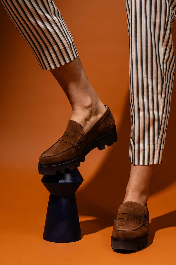 Patricia Green - Vince Lug Sole Penny Loafer