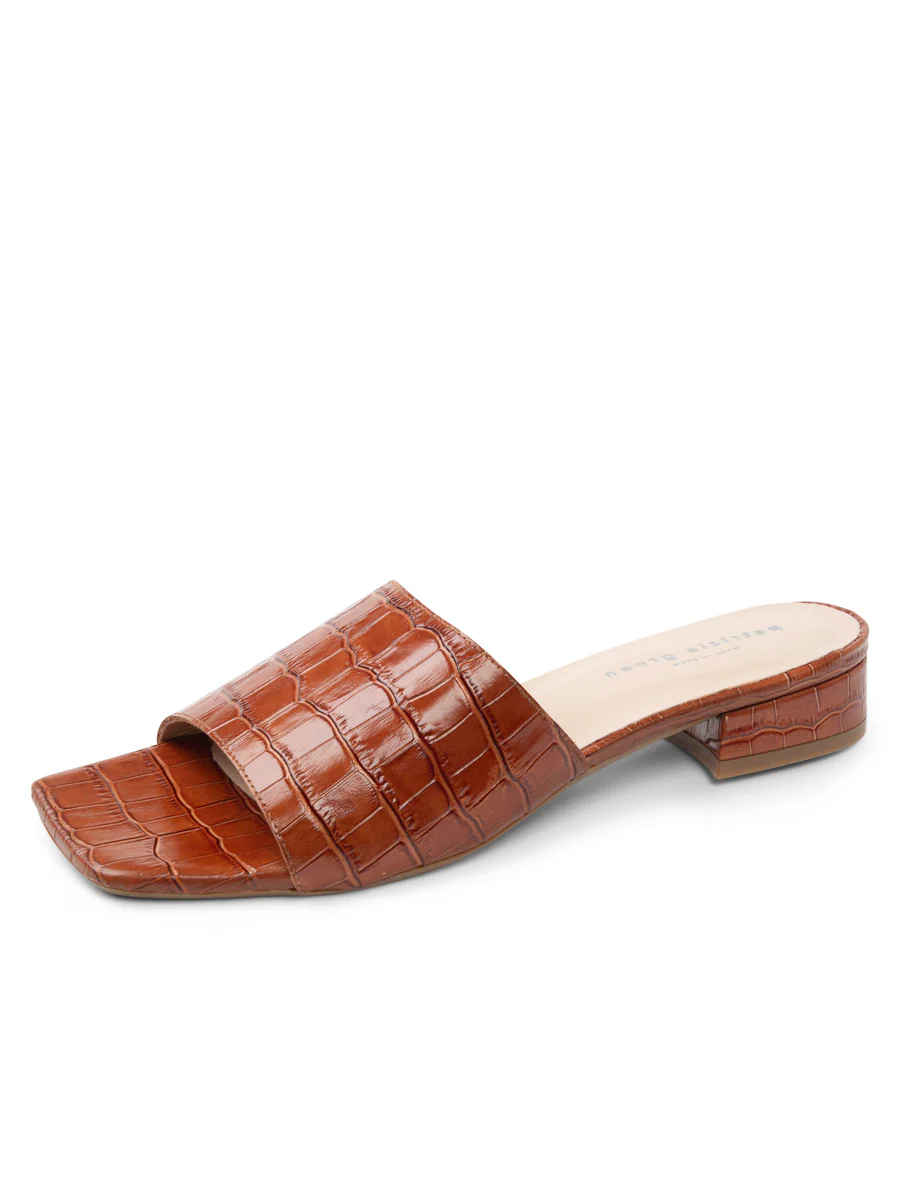 Patricia Green - Brooklyn Square Toe Croc Slide