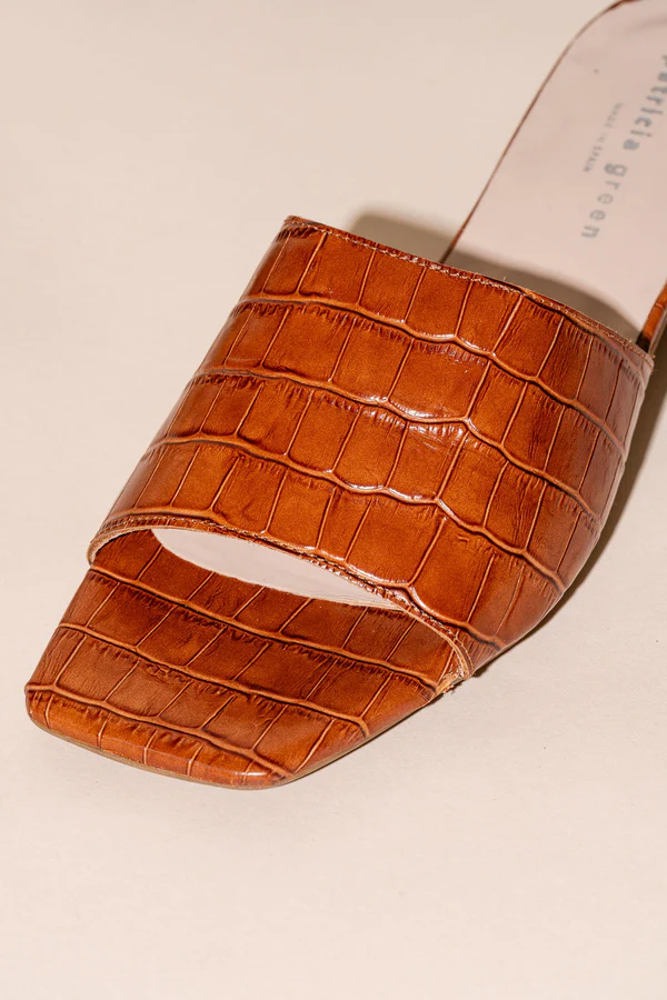 Patricia Green - Brooklyn Square Toe Croc Slide