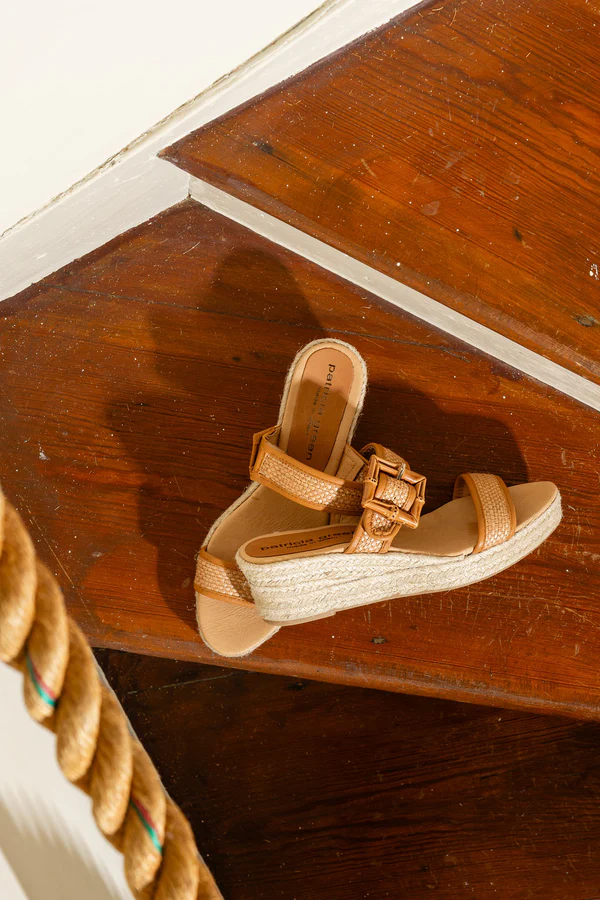 Patricia Green - Soleil Bamboo Buckle Espadrille