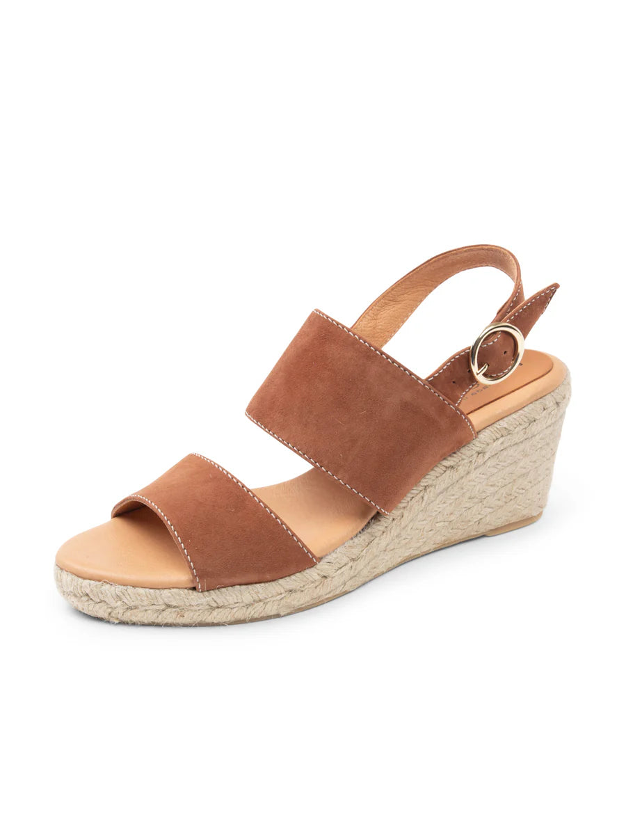 Patricia Green - Birch 2 Strap Suede Espadrille
