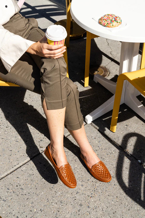 Patricia Green- Kelly Woven Driving Moccasin