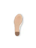 PATRICIA GREEN - KATE FRINGE SLIDE - SIZE 6 - CREAM