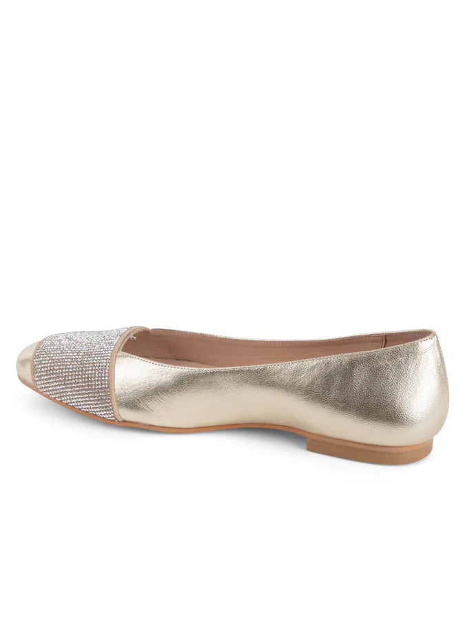 Patricia Green - Milan Crystal Embellished Flat