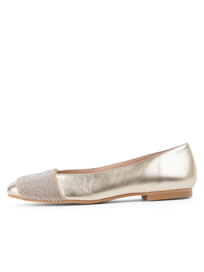 Patricia Green - Milan Crystal Embellished Flat