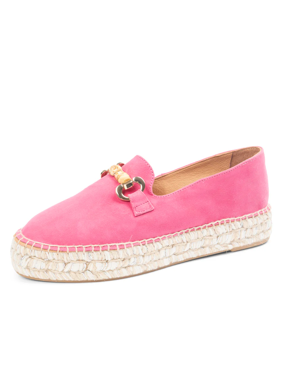 Patricia Green - Avery Bamboo Loafer Platform Espadrille