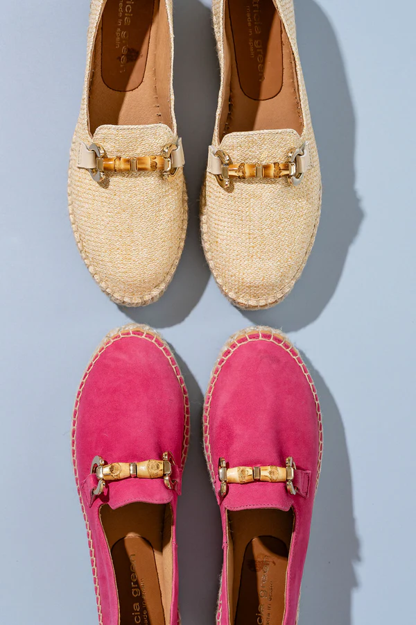 Patricia Green - Avery Bamboo Loafer Platform Espadrille