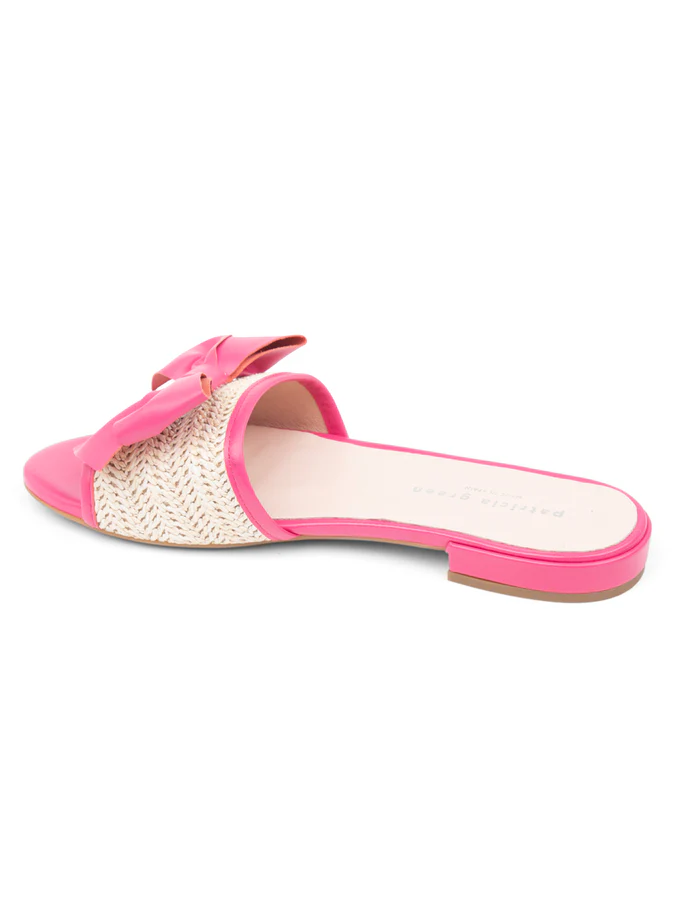 Patricia Green - St. Tropez Raffia Slide Sandal