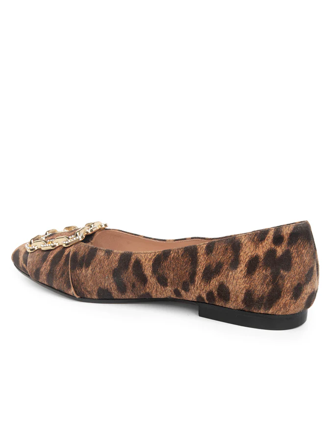 Patricia Green - Celine Chain Link Embellished Flat