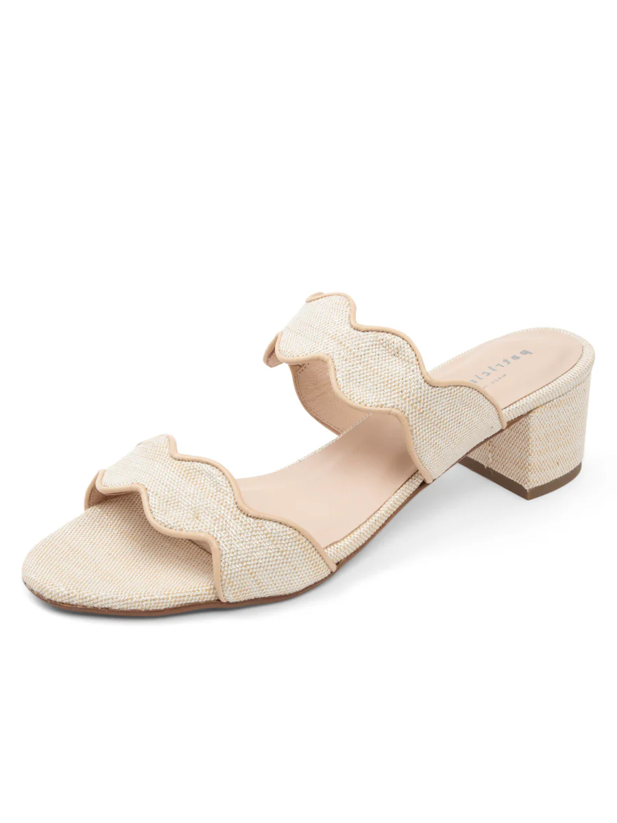 Patricia Green - Palm Beach Block Heel Scalloped Sandal