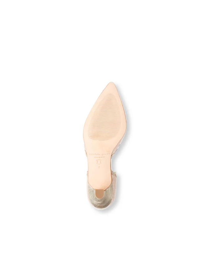 Patricia Green - Olivia Scalloped d'Orsay Kitten Heel