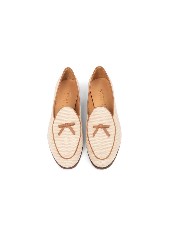 PATRICIA GREEN - COCO BELGIAN - SIZE 9 - NATURAL RAFFIA