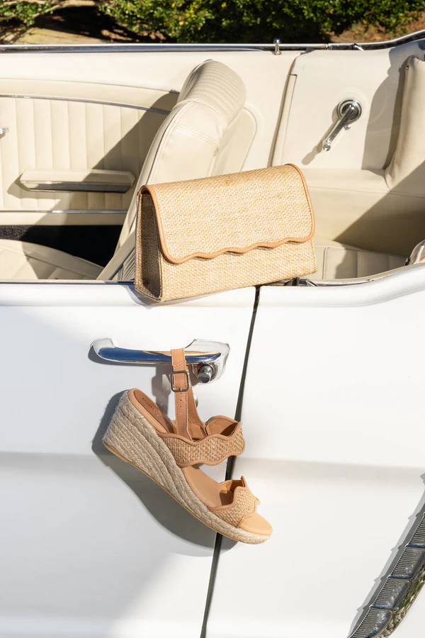 Patricia Green - Palm Beach Scalloped Clutch