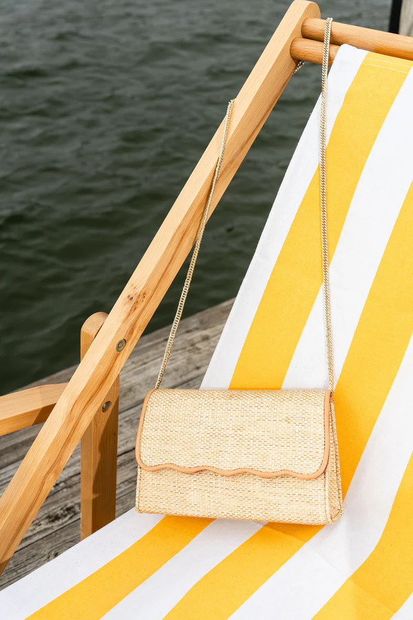 Patricia Green - Palm Beach Scalloped Clutch