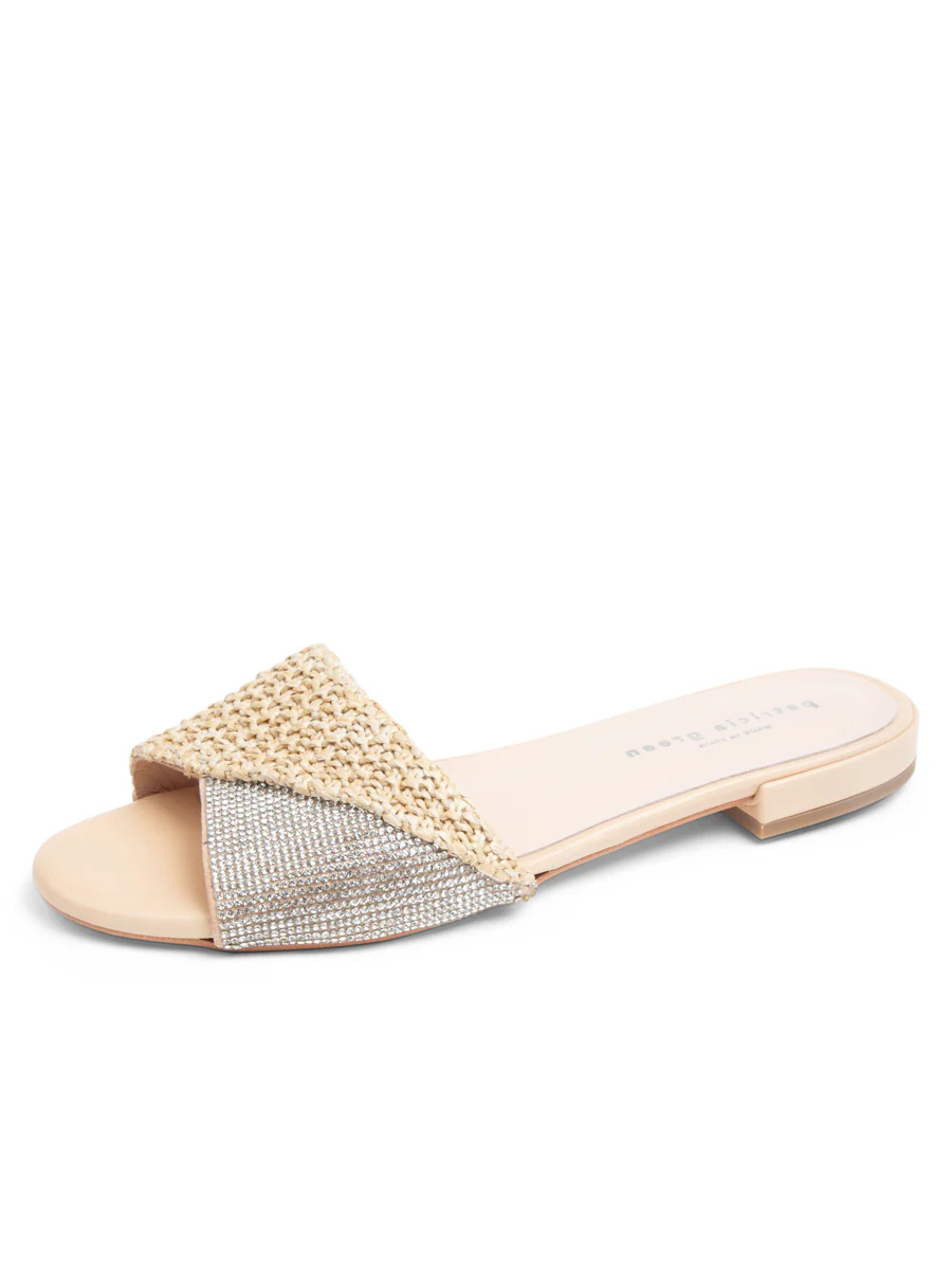 Patricia Green - Milan Foldover Crystal Sandal