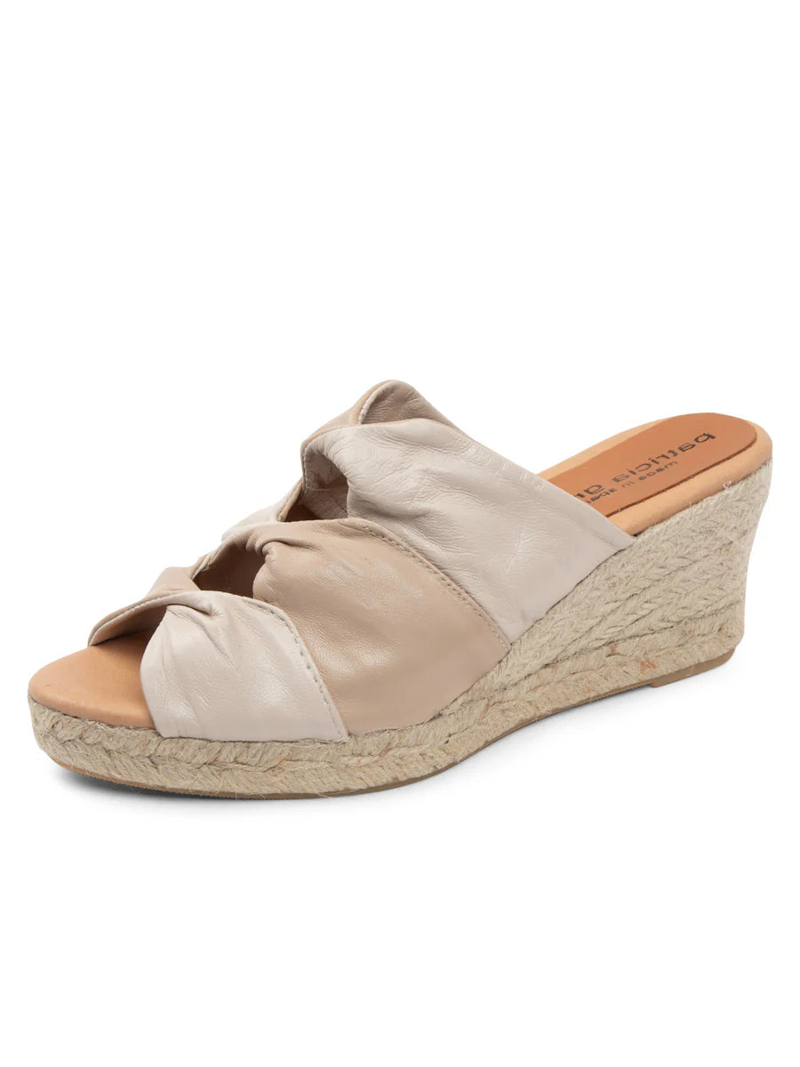 Patricia Green - Ginger Twisted Leather Espadrille