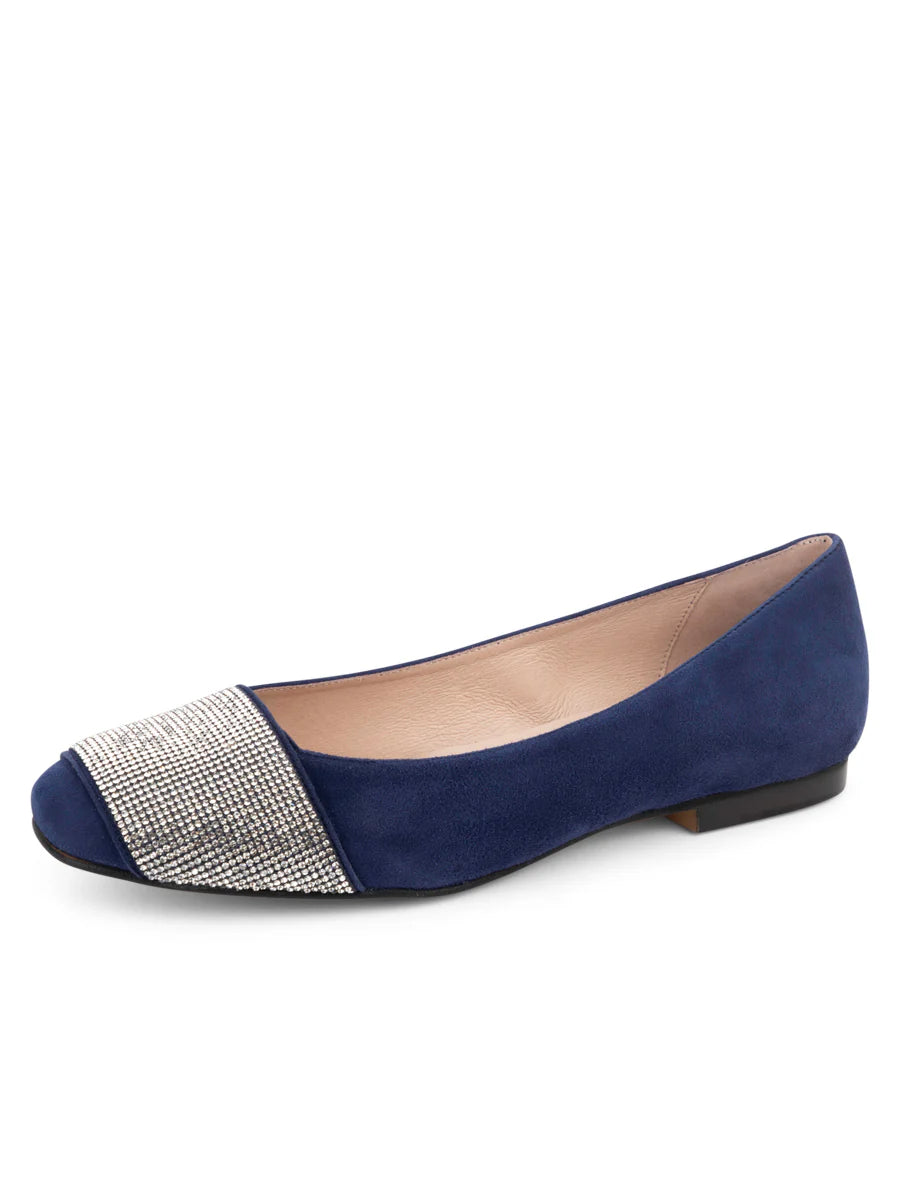 Patricia Green - Milan Crystal Embellished Flat