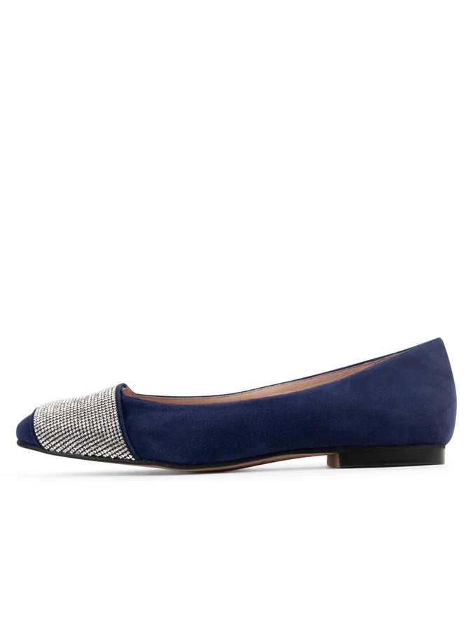 Patricia Green - Milan Crystal Embellished Flat