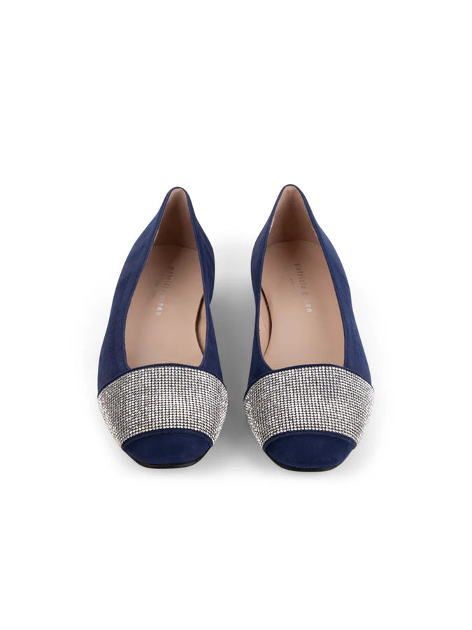Patricia Green - Milan Crystal Embellished Flat