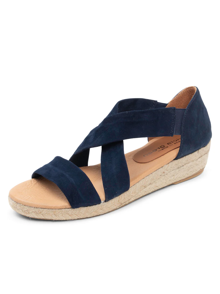 Patricia Green - Eliza Criss-Cross Elastic Espadrille Sandal