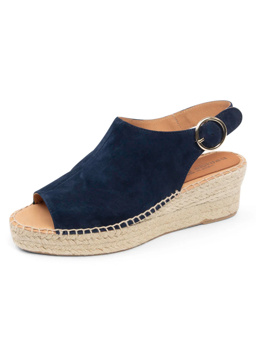 Patricia Green - Stella Peep Toe Espadrille with Buckle