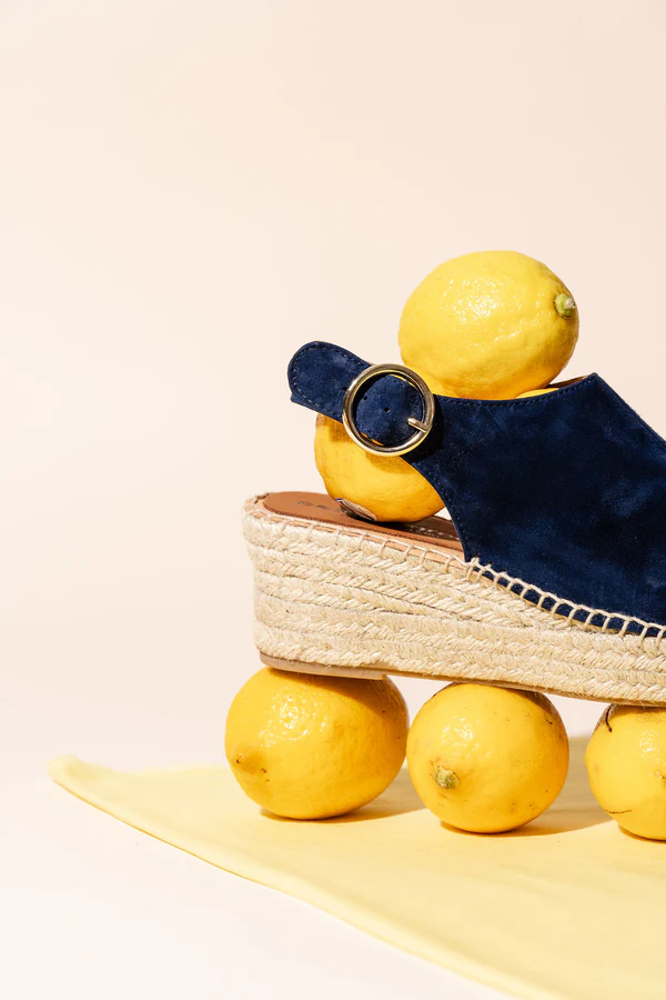 Patricia Green - Stella Peep Toe Espadrille with Buckle