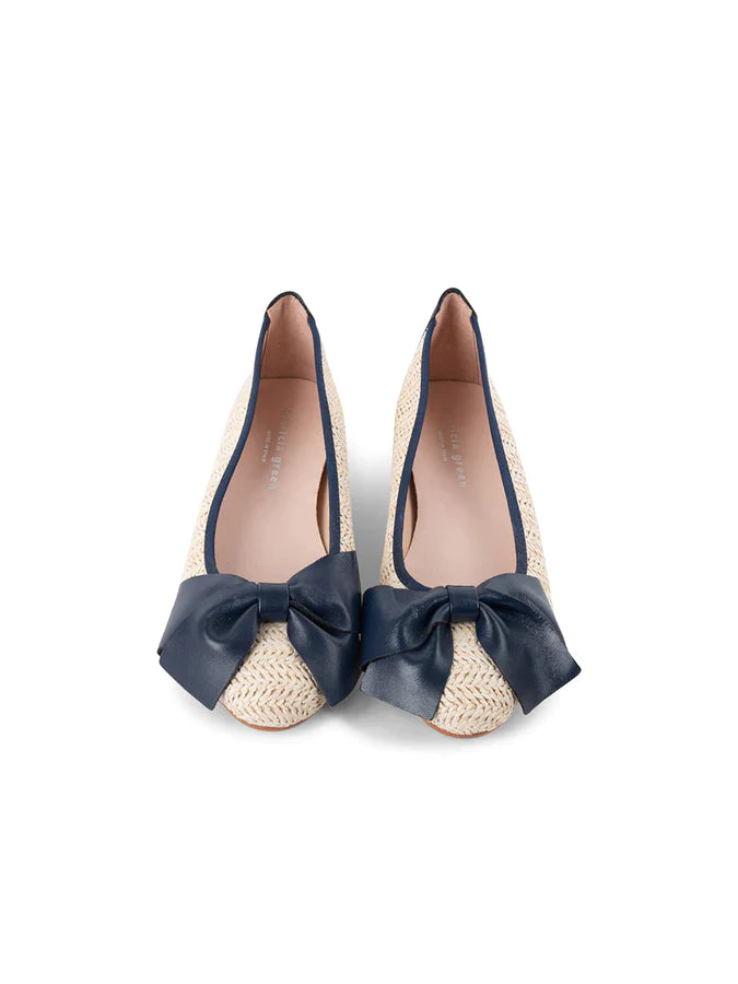 Patricia Green - ST. Tropez Raffia Ballet Flat