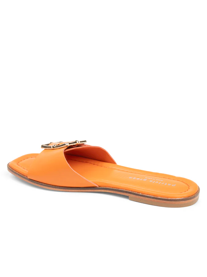 Patricia Green - Berkley Bamboo Buckle Flat Sandal