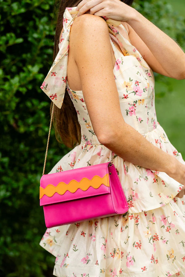 Patricia Green - Palm Beach Scalloped Clutch