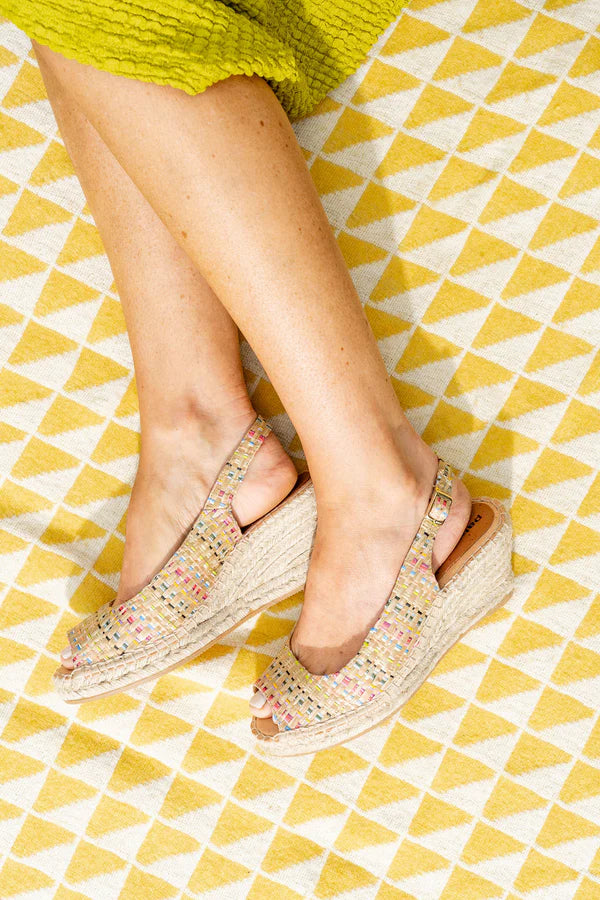 Patricia Green - Peyton Peep Toe Slingback Espadrille