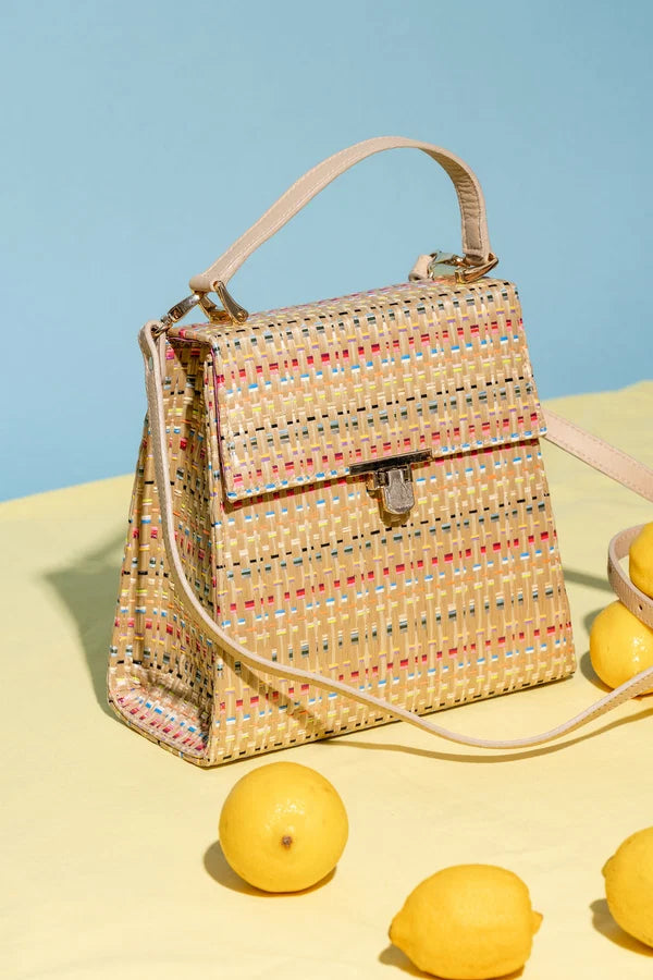 Patricia Green - Bennett Raffia Top Handle Bag