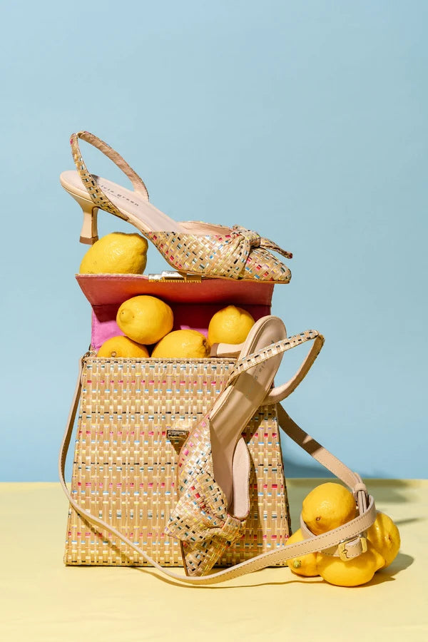 Patricia Green - Bennett Raffia Top Handle Bag