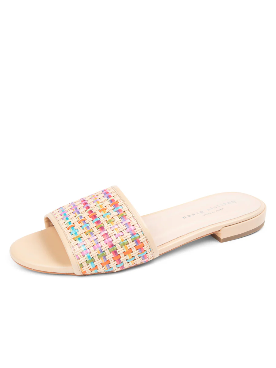 Patricia Green - Harper Raffia Flat Sandal